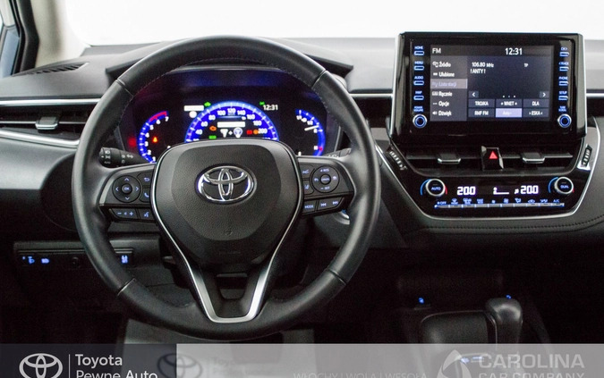 Toyota Corolla cena 92300 przebieg: 28604, rok produkcji 2020 z Otwock małe 79